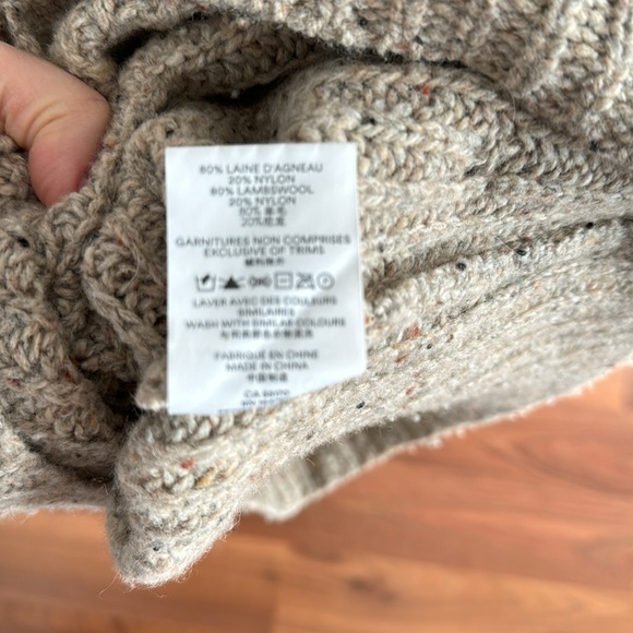 Frank and Oak Lambswool V Neck Sweater - Picture 5 of 5